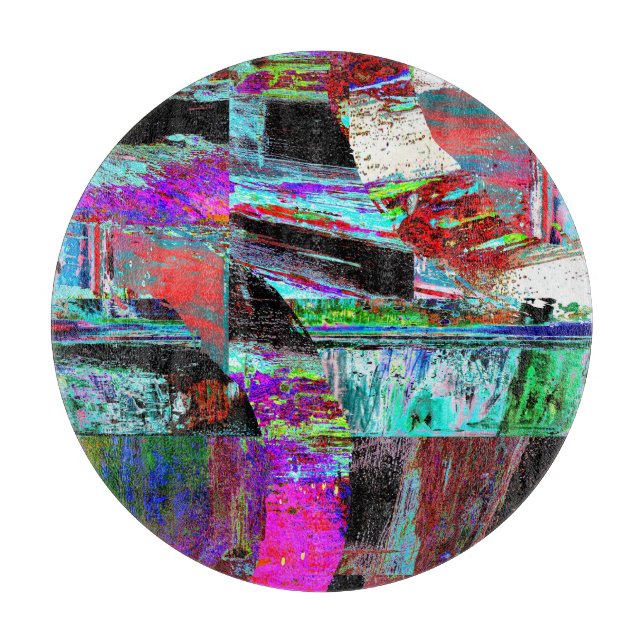 Skärbräda – Neon Pulse (Framsidan)