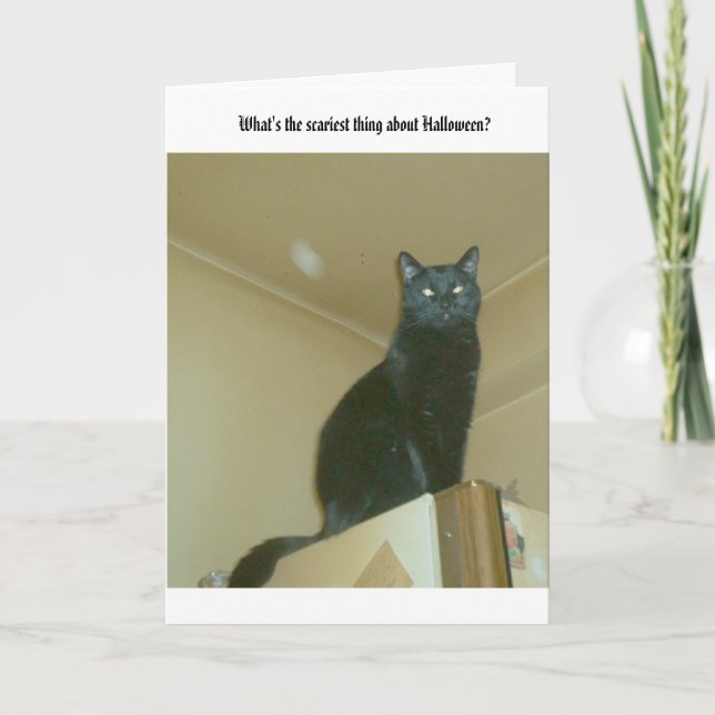 Skarista sak om Halloween Kort (Framsida)