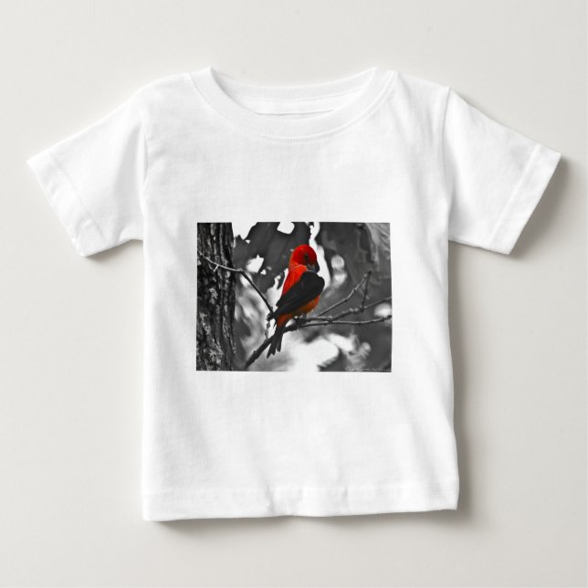 Skarlakanskardinal Tee Shirt (Framsida)