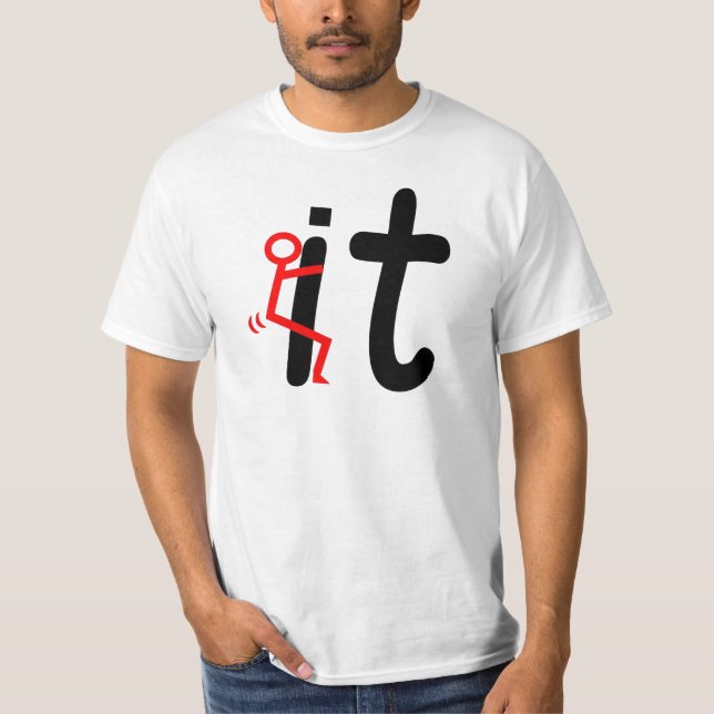 SKÄRM IT T-SHIRT (Framsida)