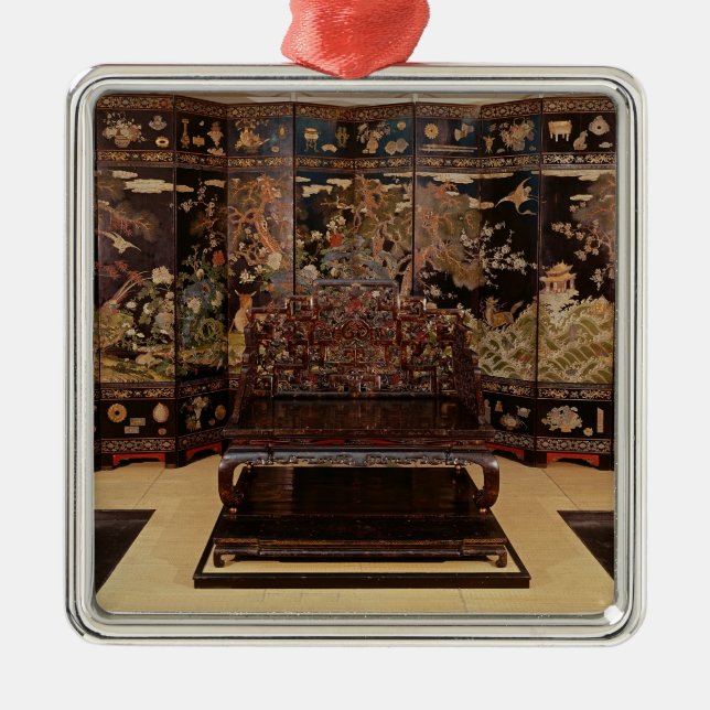 Skärm Julgransprydnad Metall (Framsidan)