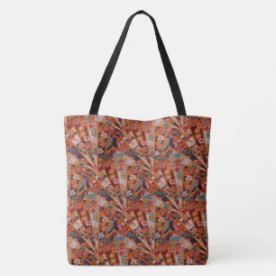 Skärm Oriental Fabric Tygkasse