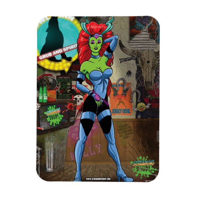 SKÄRM SOPPA! Aleena Magnet (Vertikal)