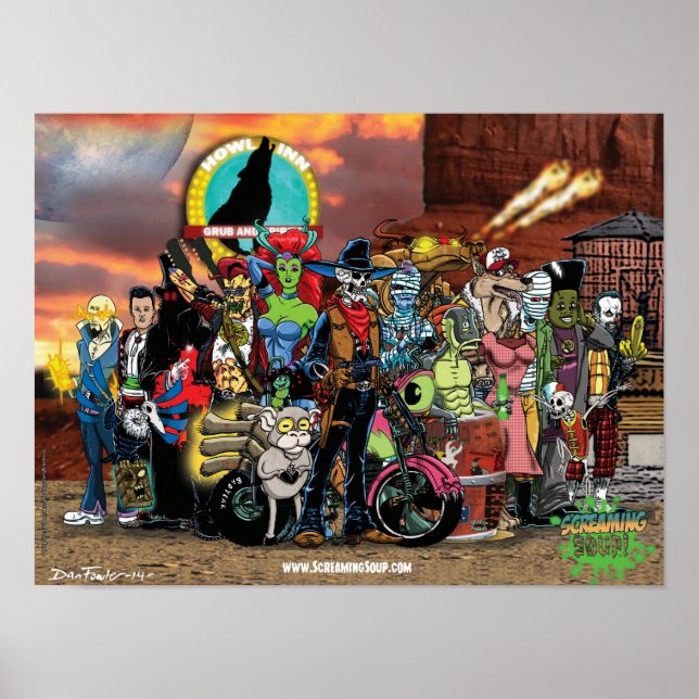 SKÄRM SOPPA! Säsong ett - Poster (Framsidan)