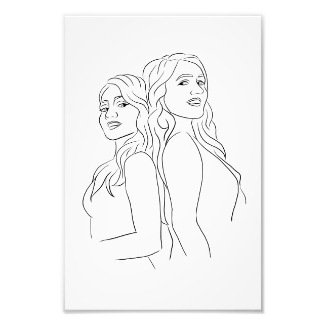 Skärmar Teckning Poster utskrift från Min Sims CC (Framsidan)