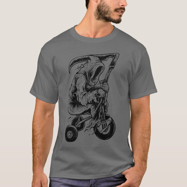 Skärmbaksida, Biker T Shirt (Framsida)