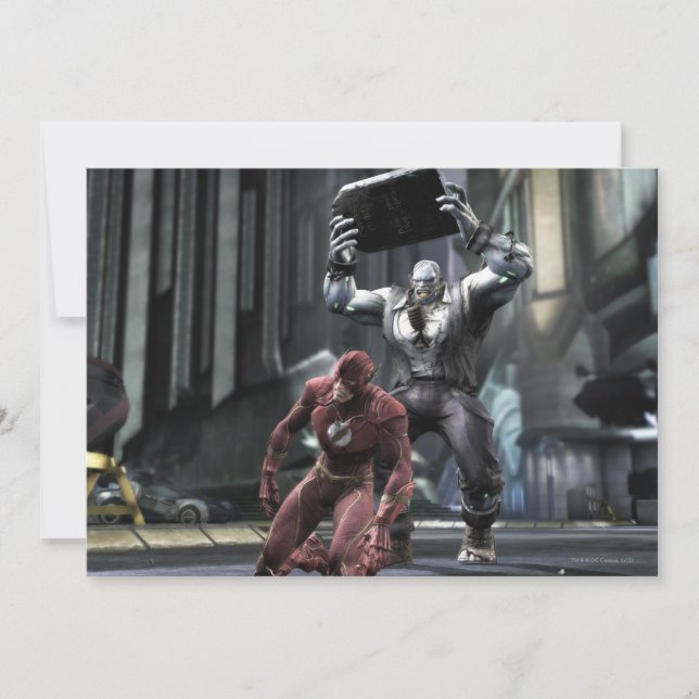 Skärmbild: Flash vs Grundy (Framsida)