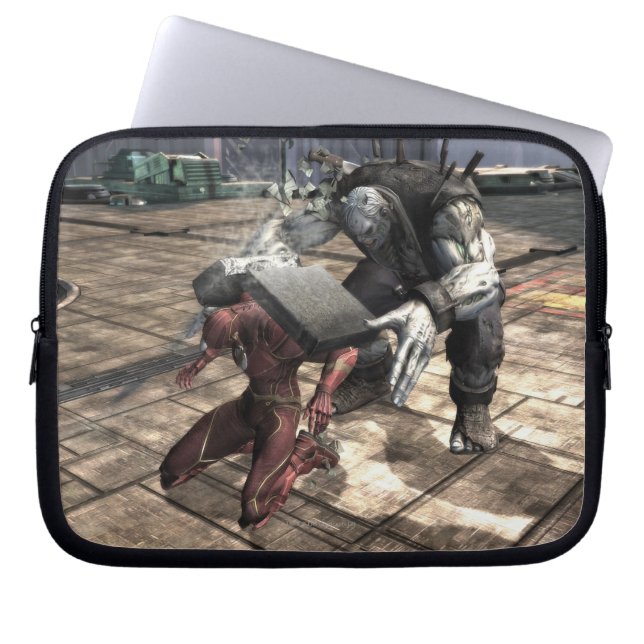 Skärmbild: Flash vs Grundy 2 Laptop Fodral (Framsidan)