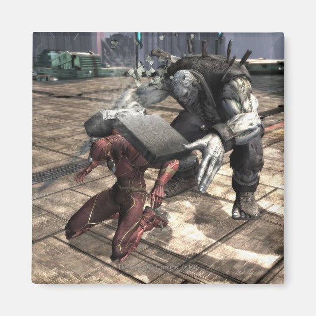 Skärmbild: Flash vs Grundy 2 Magnet (Framsidan)