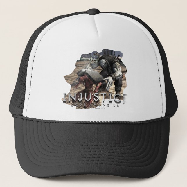 Skärmbild: Flash vs Grundy 2 Truckerkeps (Framsida)