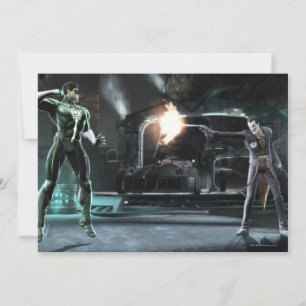Skärmbild: Grönten Lantern vs Joker