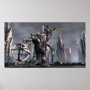 Skärmbild: Grundy mot  kvinna Poster