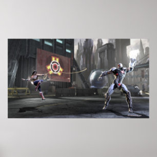 Skärmbild:  kvinnor mot cyborg 2 poster