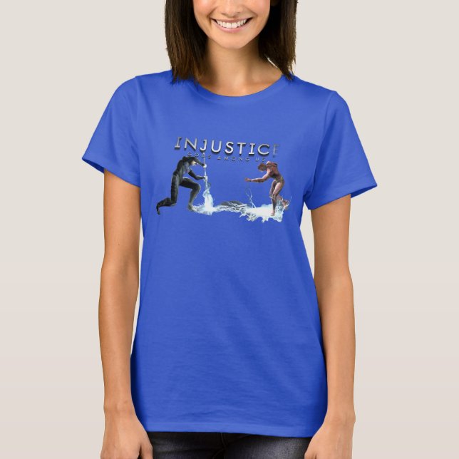 Skärmbild: Nightwing mot Flash Tee (Framsida)