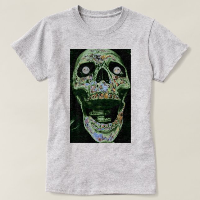 Skärmbild Skull T-Shirt (Design framsida)