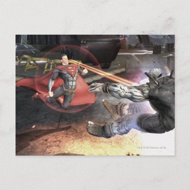 Skärmbild: Superman vs Batman 2 Vykort (Framsida)