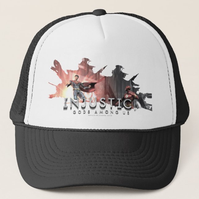 Skärmbild: Superman vs Flash Keps (Framsida)