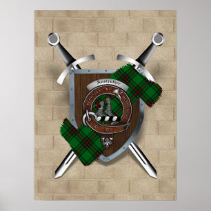 Skärmbrickan för kantad Klan Poster 18 x 24