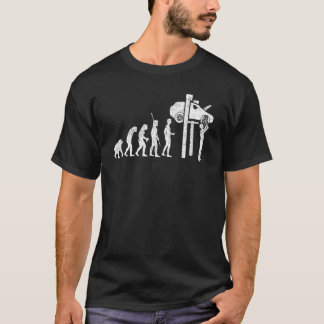 Skärmdrivrutin för justeringskörningsbil t shirt