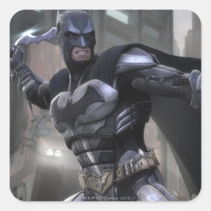 Skärmdump: Batman Fyrkantigt Klistermärke
