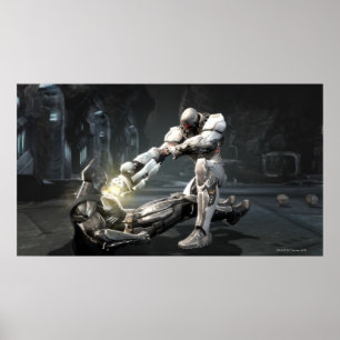 Skärmdump: Batman vs Cyborg Poster