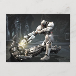 Skärmdump: Batman vs Cyborg Vykort