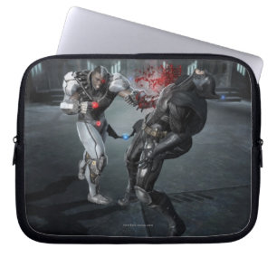 Skärmdump: Cyborg vs Batman Laptop Fodral