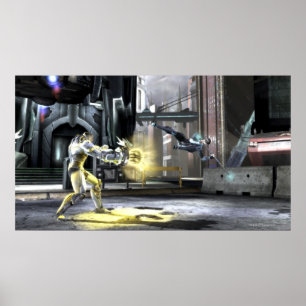 Skärmdump: Cyborg vs Nightwing 2 Poster