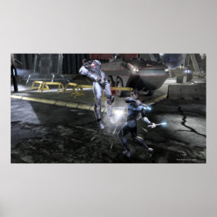 Skärmdump: Cyborg vs Nightwing 3 Poster