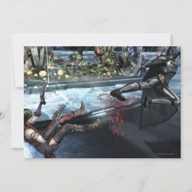 Skärmdump: Harley vs Batman (Framsida)