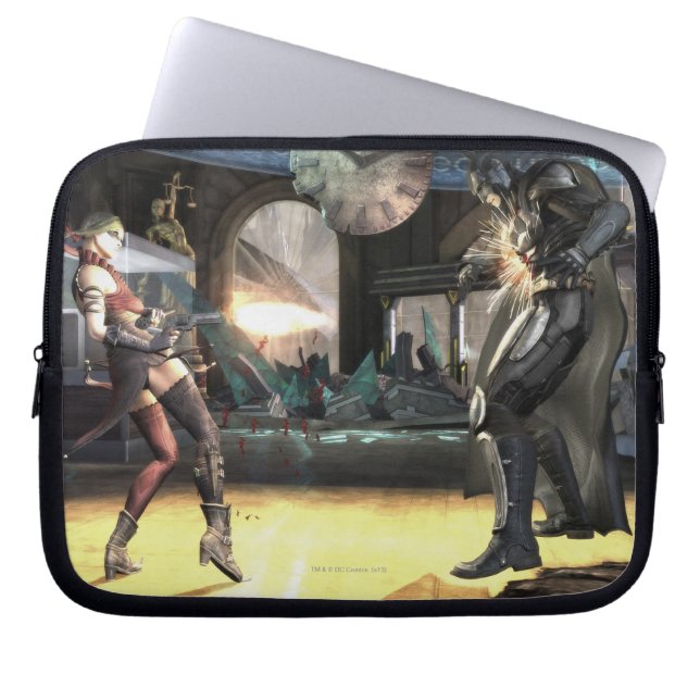 Skärmdump: Harley vs Batman 2 Laptop Sleeve (Framsidan)