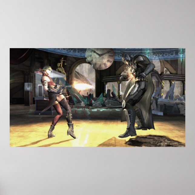 Skärmdump: Harley vs Batman 2 Poster (Framsidan)