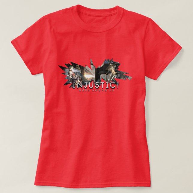 Skärmdump: Harley vs Batman 2 T-shirt (Design framsida)