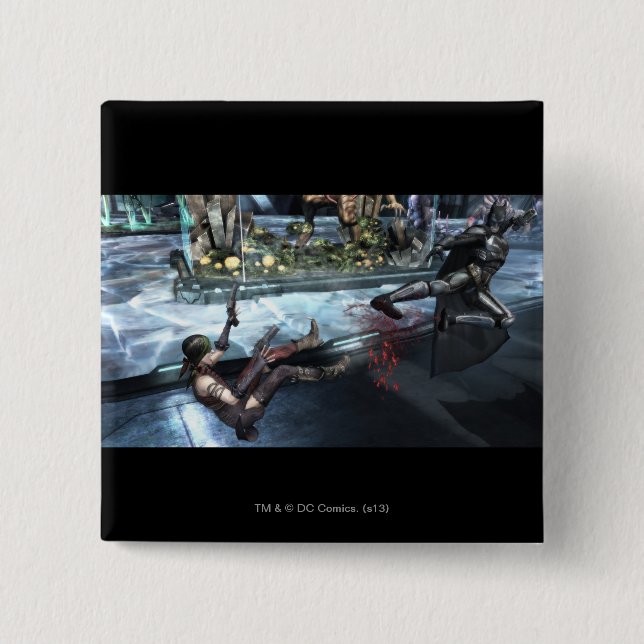 Skärmdump: Harley vs Batman Knapp (Framsida)