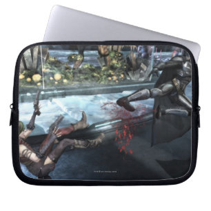 Skärmdump: Harley vs Batman Laptop Sleeve