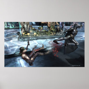 Skärmdump: Harley vs Batman Poster