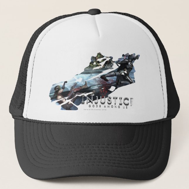 Skärmdump: Harley vs Batman Truckerkeps (Framsida)