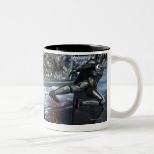 Skärmdump: Harley vs Batman Två-Tonad Mugg