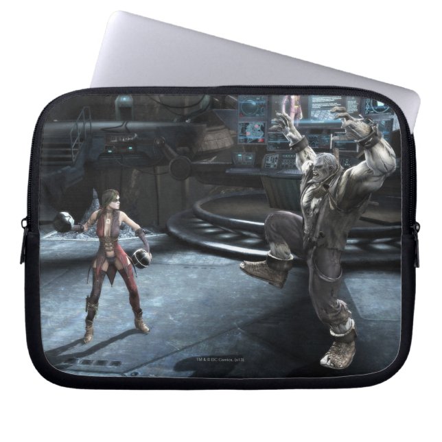 Skärmdump: Harley vs Grundy Laptop Sleeve (Framsidan)