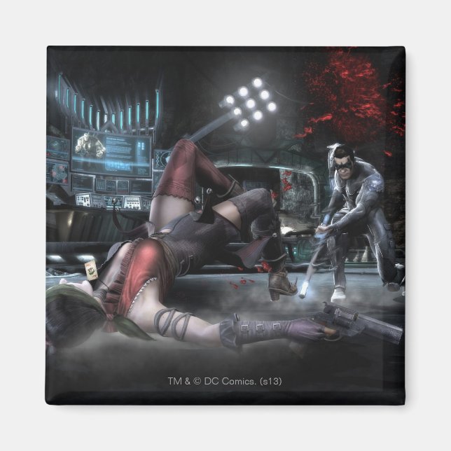 Skärmdump: Harley vs Nightwing 2 Magnet (Framsidan)