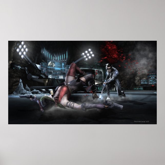 Skärmdump: Harley vs Nightwing 2 Poster (Framsidan)