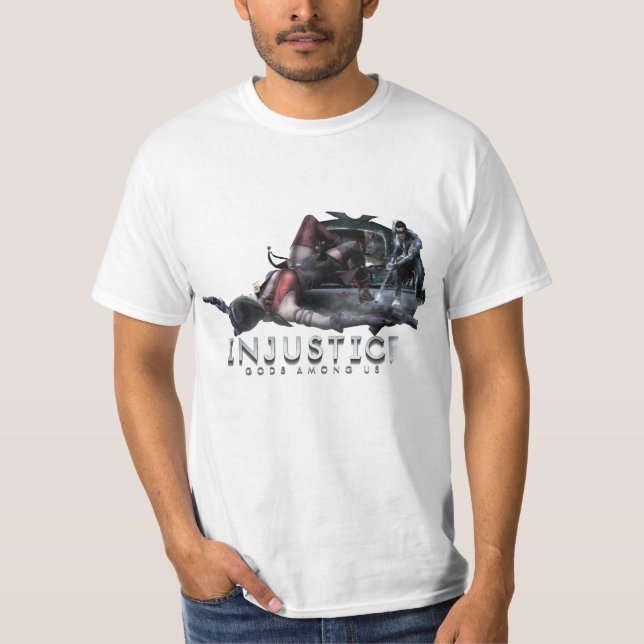Skärmdump: Harley vs Nightwing 2 T-shirt (Framsida)