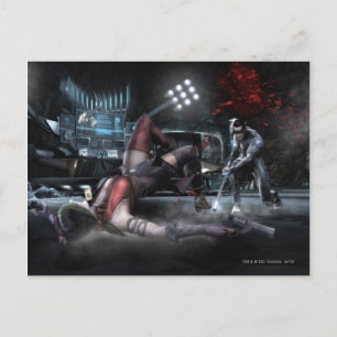 Skärmdump: Harley vs Nightwing 2 Vykort