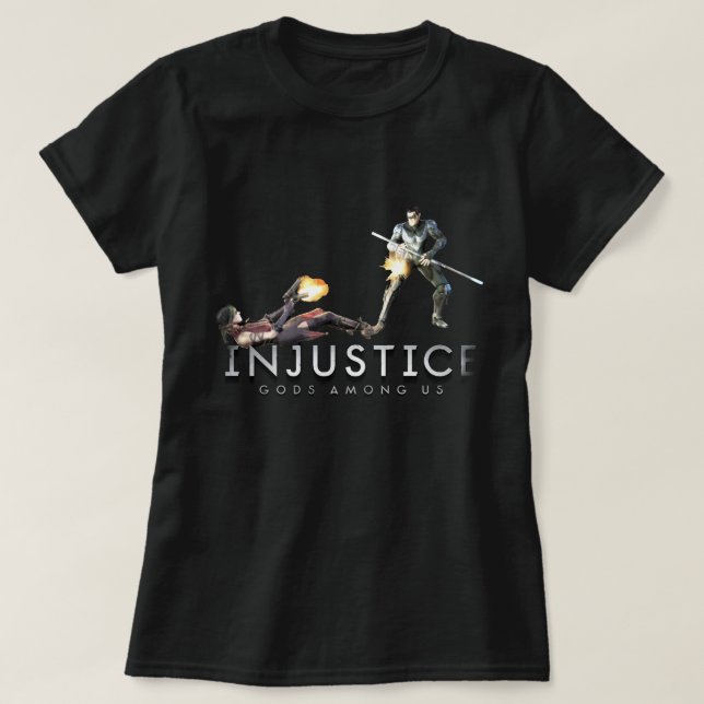 Skärmdump: Harley vs Nightwing Tee (Design framsida)