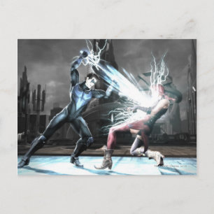 Skärmdump: Nightwing vs harley Vykort