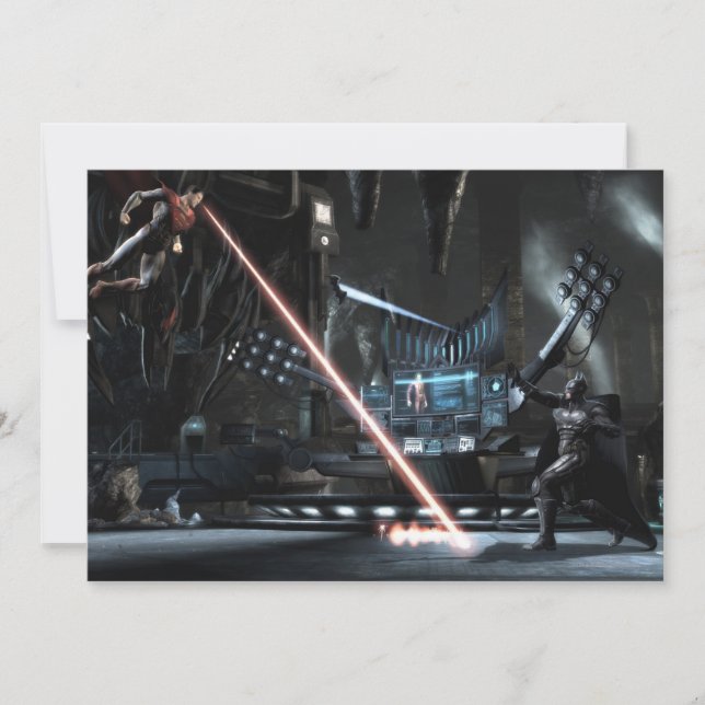 Skärmdump: Superman vs Batman Inbjudningar (Framsida)