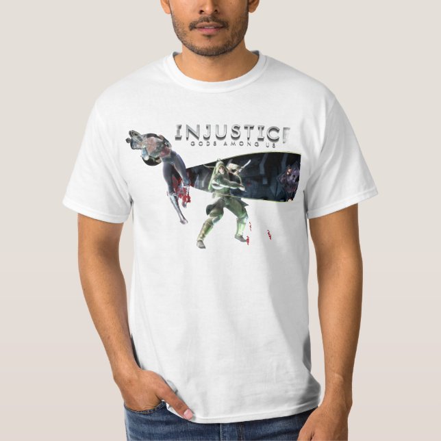 Skärmdump:  Woman vs Grönt Pil T Shirt (Framsida)