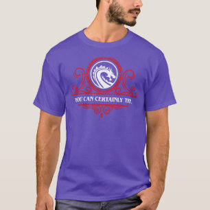Skärmläsaren citerar Du kan säkert prova spel T Shirt