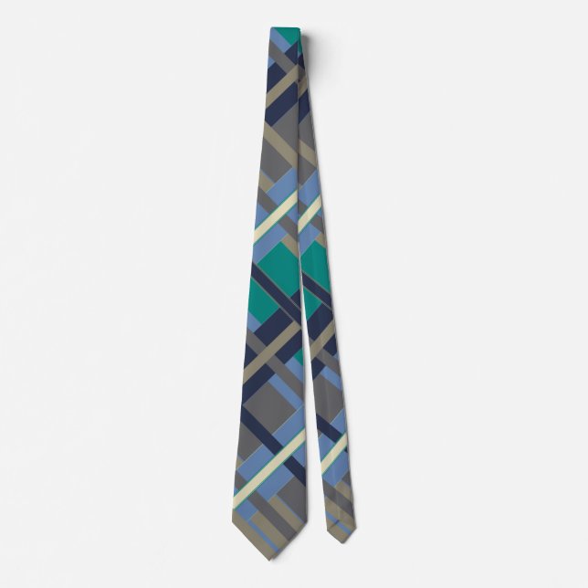 Skärningspunkt i staden Necktie Slips (Framsida)
