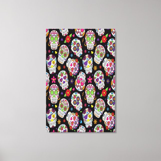 Skarp och blodproppsbildande skrämseltaktik canvastryck (Framsida)